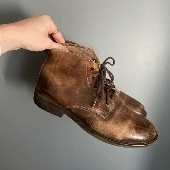 Bed Stu Bradley Distressed Chukka Boots Mens Size 10.5 - Picture 4 of 7